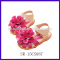 SR-15CS086 (1) Gloden Sommer Prinzessin Mädchen Sandalen Mode flach Prinzessin Mädchen Sandalen bohren Prinzessin Mädchen Sandalen